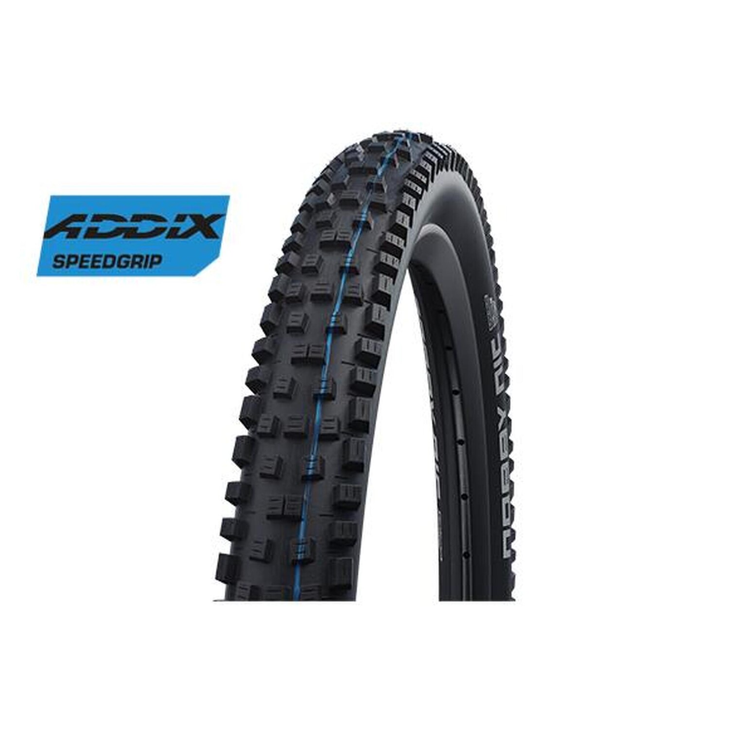 

Складная покрышка Nobby Nic - 29x2,25 дюйма - SnakeSkin Super Ground Addix Speed SCHWALBE, черный / черный / черный