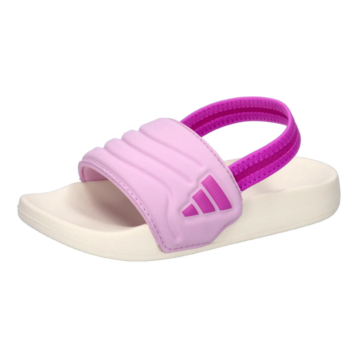 Детские шлепанцы с ремешком Adilette Estrap 2.0 Adidas, Weiss Konigliches Lila
