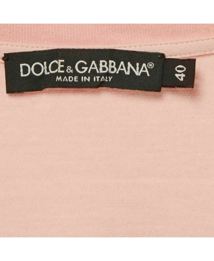 Женский топ без рукавов Dolce & Gabbana, Pink — фото 4