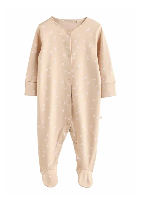 Комплект из 7 боди с длинным рукавом Regular fit sleep suit Next pink, розовый — фото 3
