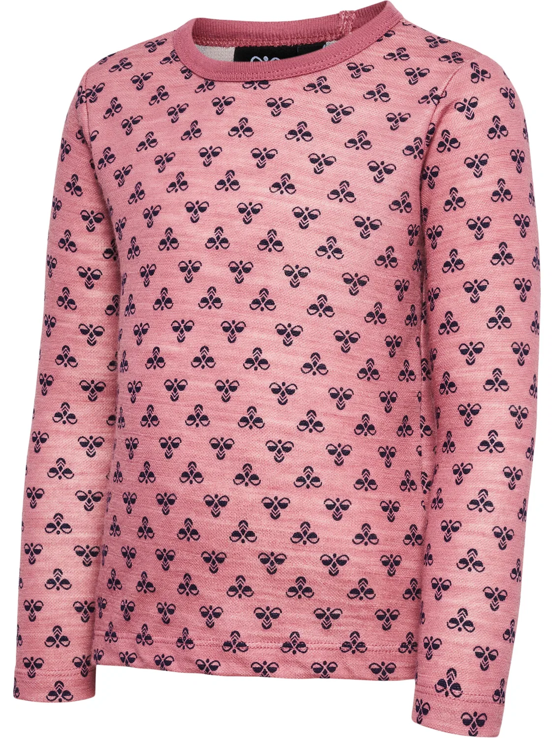 Детская футболка с длинным рукавом Hmlvilmo Hummel, Rosa Bonbonrosa — фото 4