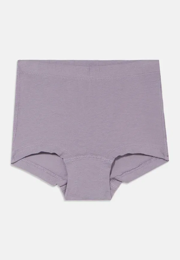 Колготки хлопковые Nmftights Hearts 3 Pack - Name It, лавандовый серый — фото 3