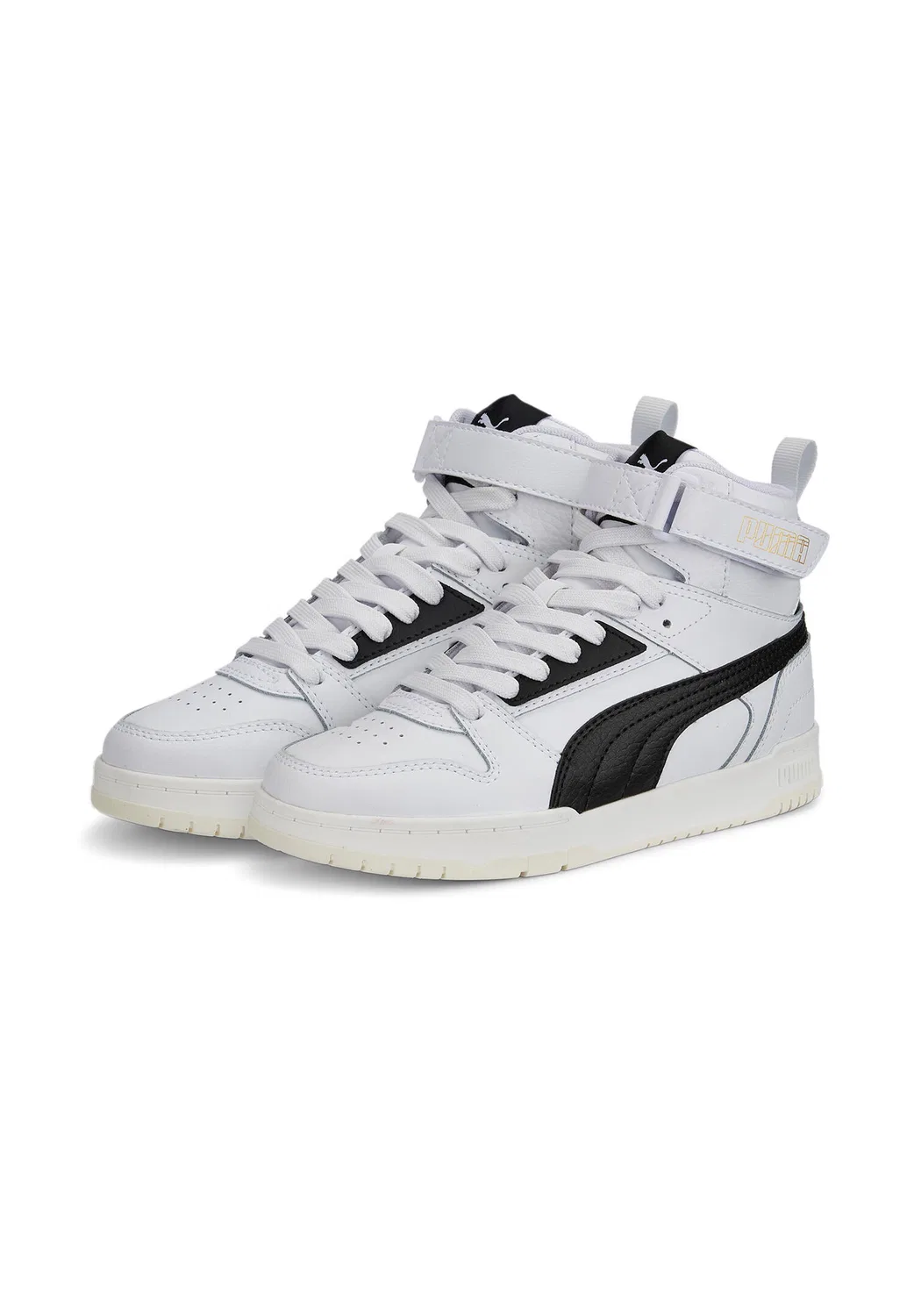 Детские кроссовки с высоким верхом RBD GAME JR Puma, Schwarz Gold
