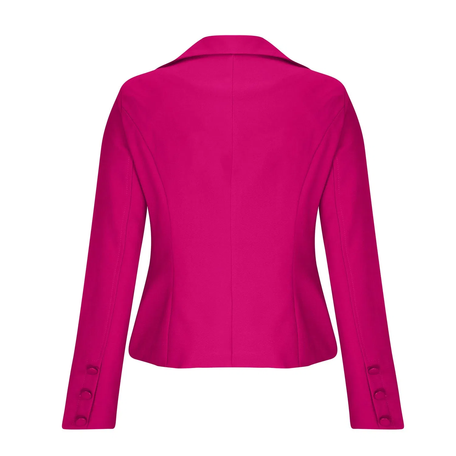 Женский пиджак с лацканами Casual Jackets for Women, Hot Pink — фото 4