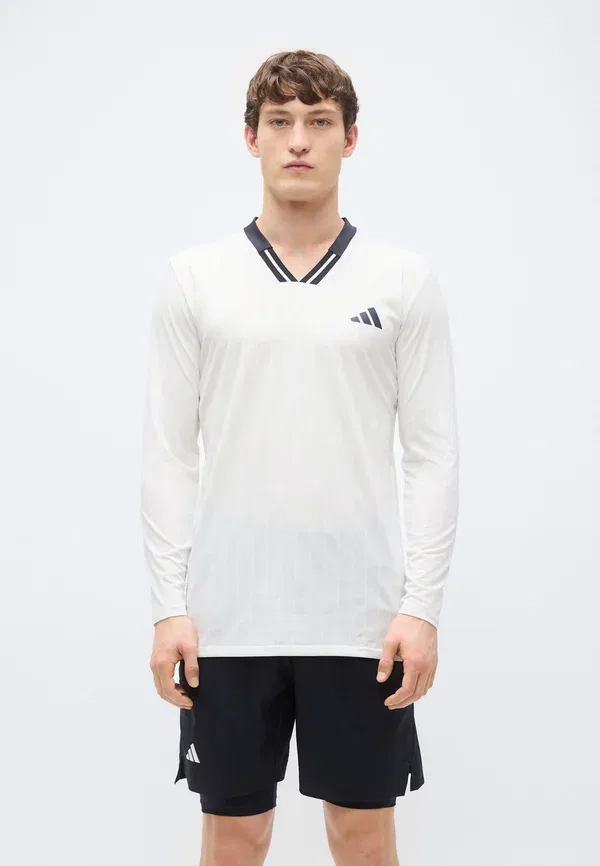 Топ с длинными рукавами Adidas Performance, белый
