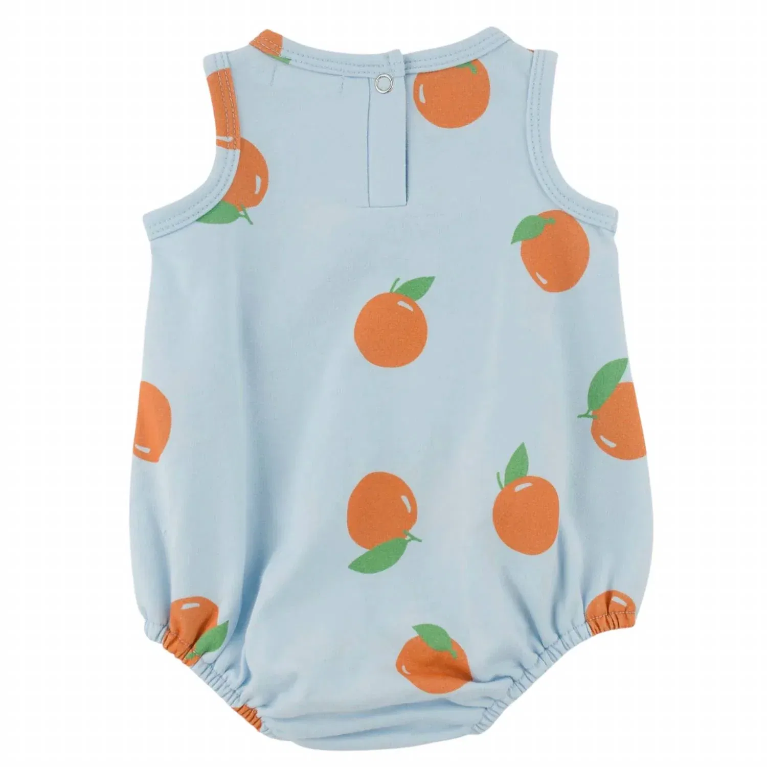 Детский боди-комбинезон с принтом Aop Ft Bubble Sky Blue Orange oh baby! — фото 2