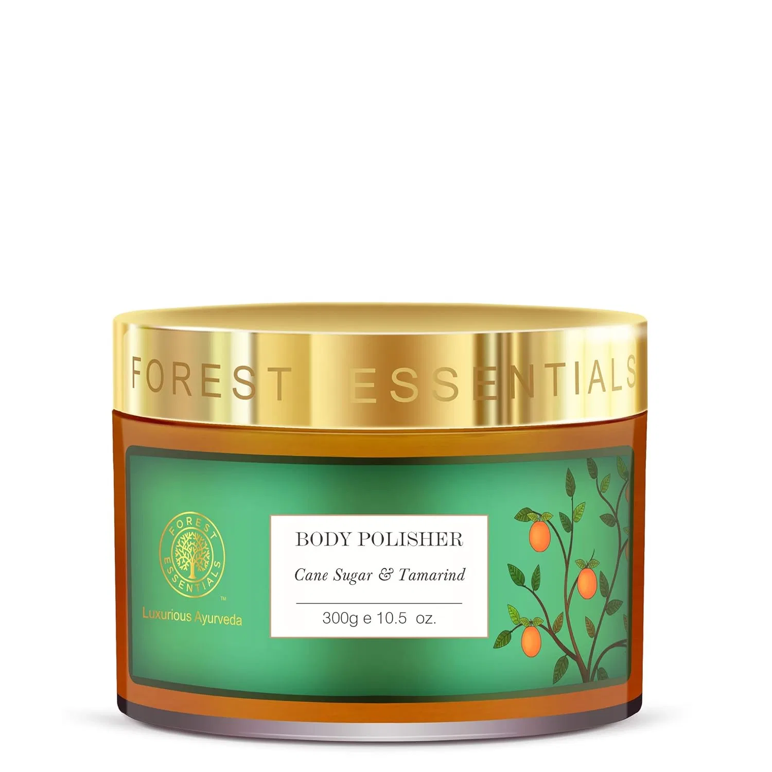 Скраб для тела Cane Sugar & Tamarind, Forest Essentials, 300 мл