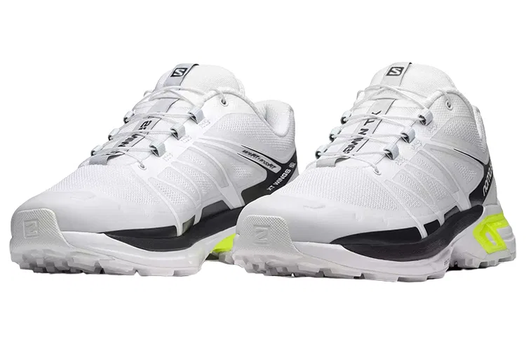 Детские кроссовки спортивные с амортизацией XT Wings 2 SALOMON, White — фото 4