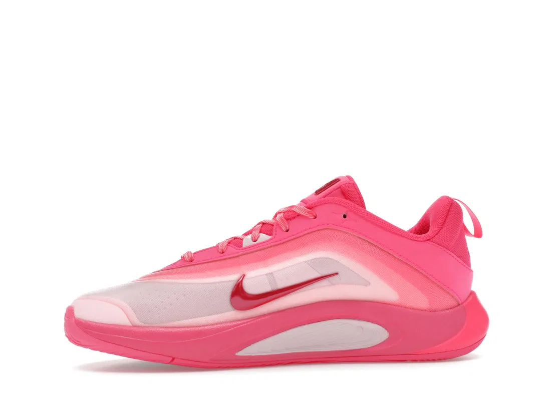 Детские баскетбольные кроссовки с ярким дизайном Nike A'ja Wilson A'One, Hyper Pink Polarized Pink Arctic Punch Laser Pink — фото 3