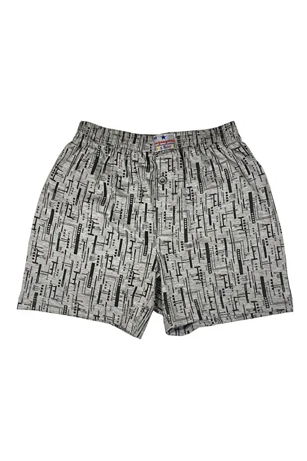 Детские боксеры для мальчиков хлопковые 6 штук Generic Brands, Gray