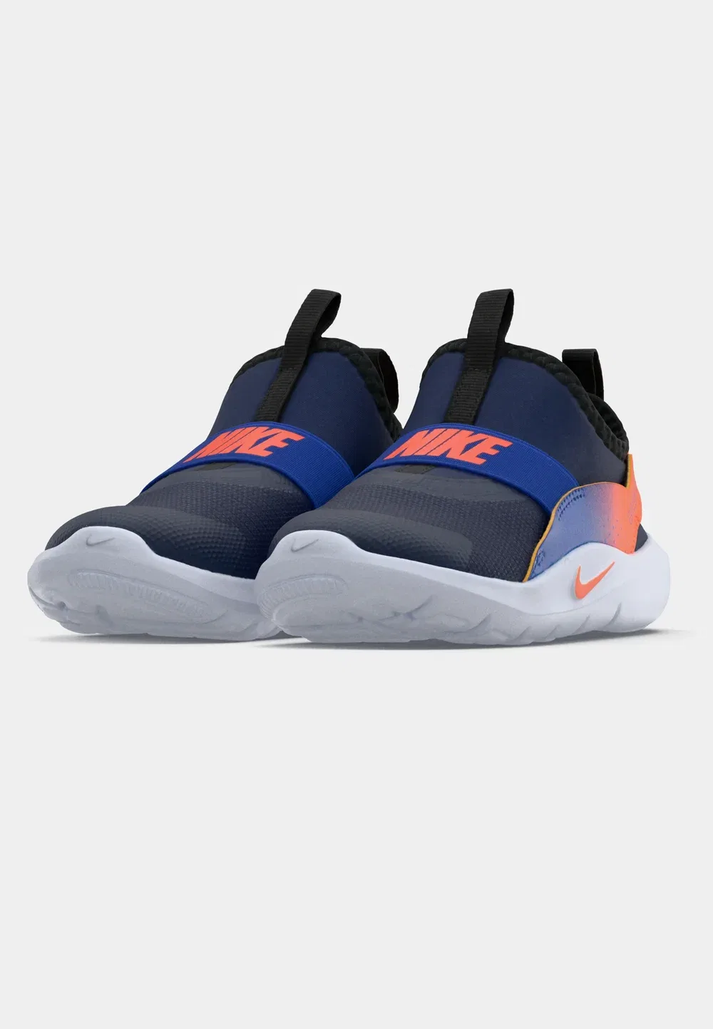 Кроссовки для бега по шоссе Flex Runner 4 TD унисекс Nike Performance, Midnight Navy/Total Orange/Game Royal/Black — фото 3