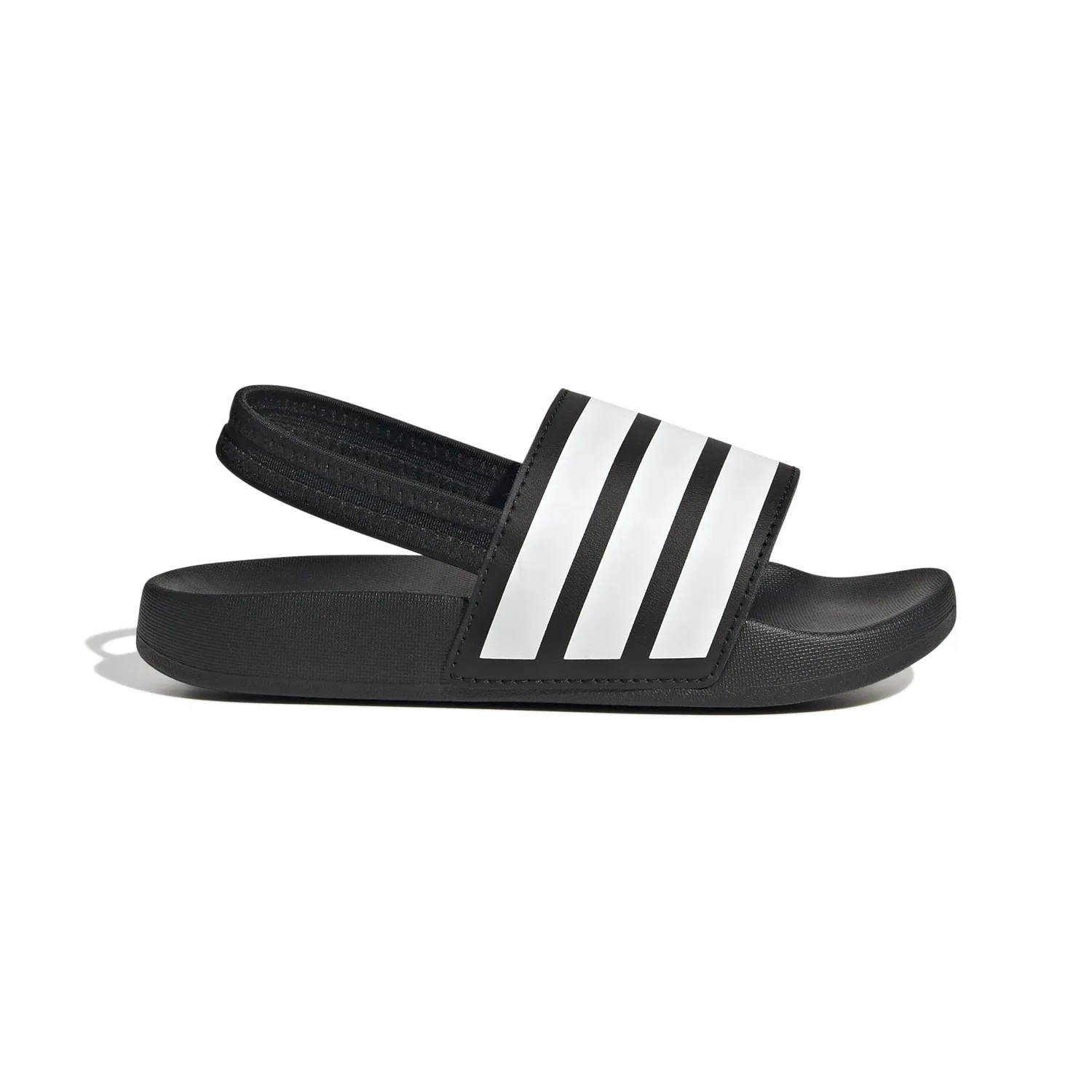 Детские шлепанцы для мальчиков с ремешком Adilette Estrap Slides Adidas, Core Black Cloud White Core Black — фото 2
