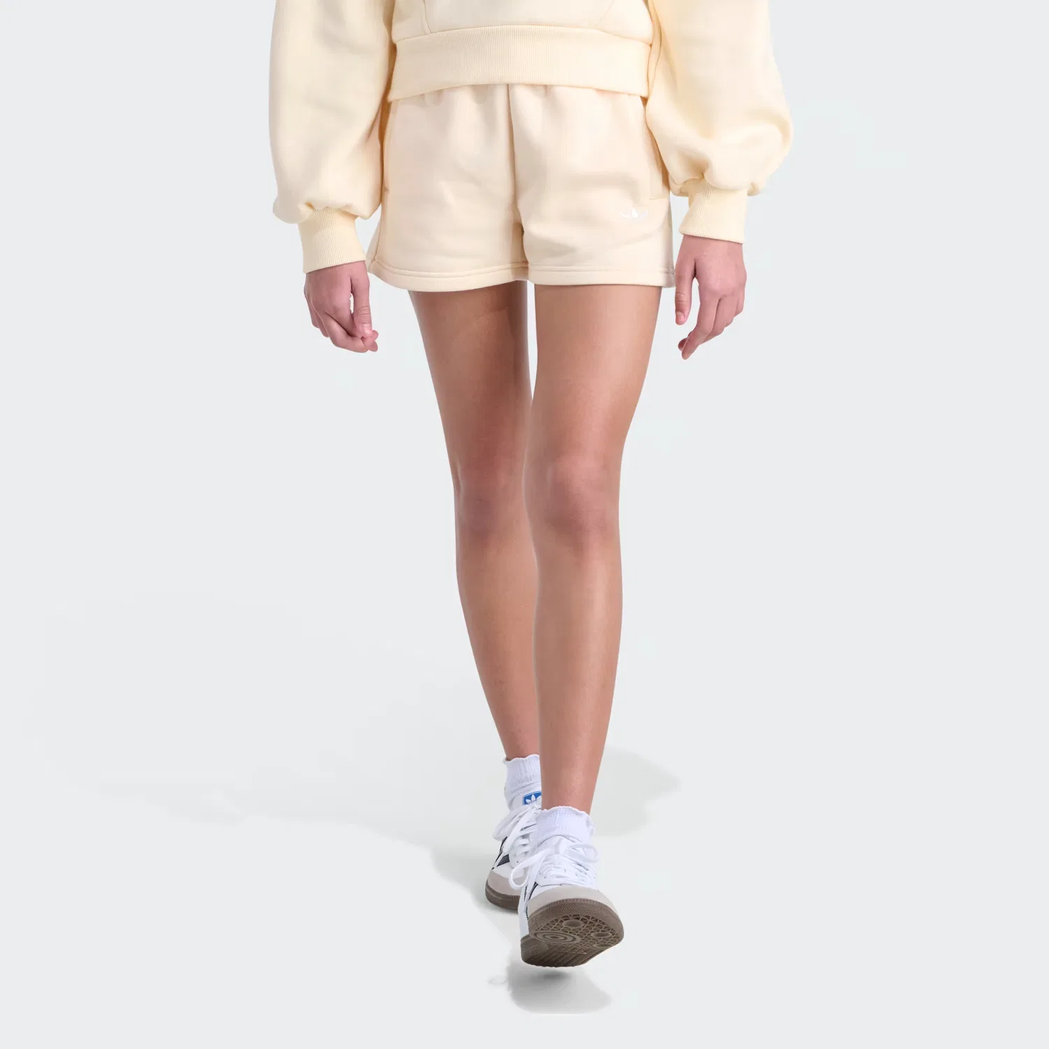 Детские шорты из флиса Elastic Waistband Essentials Fleece Adidas Originals, Team Solar Orange
