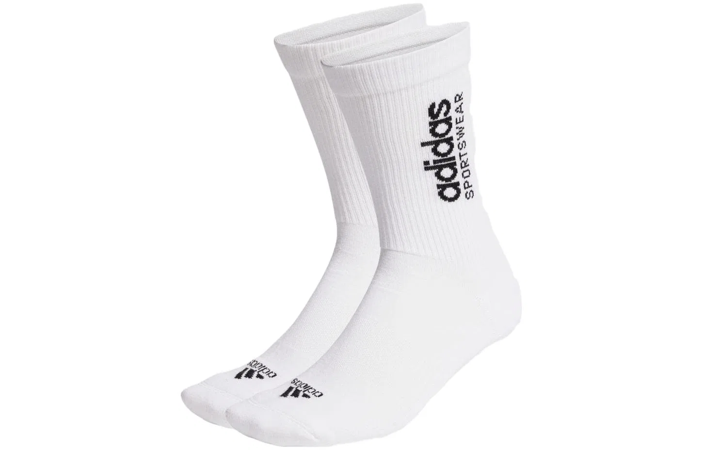 Носки Adidas, 2 пары, белые
