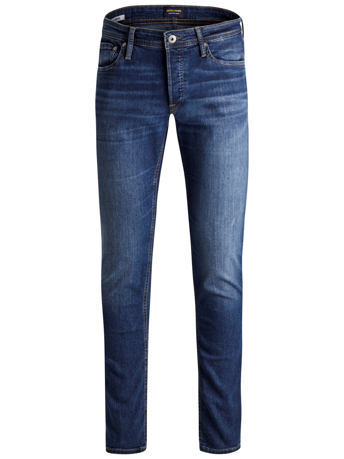 

Джинсы Jack & Jones классические с высокой талией, синий