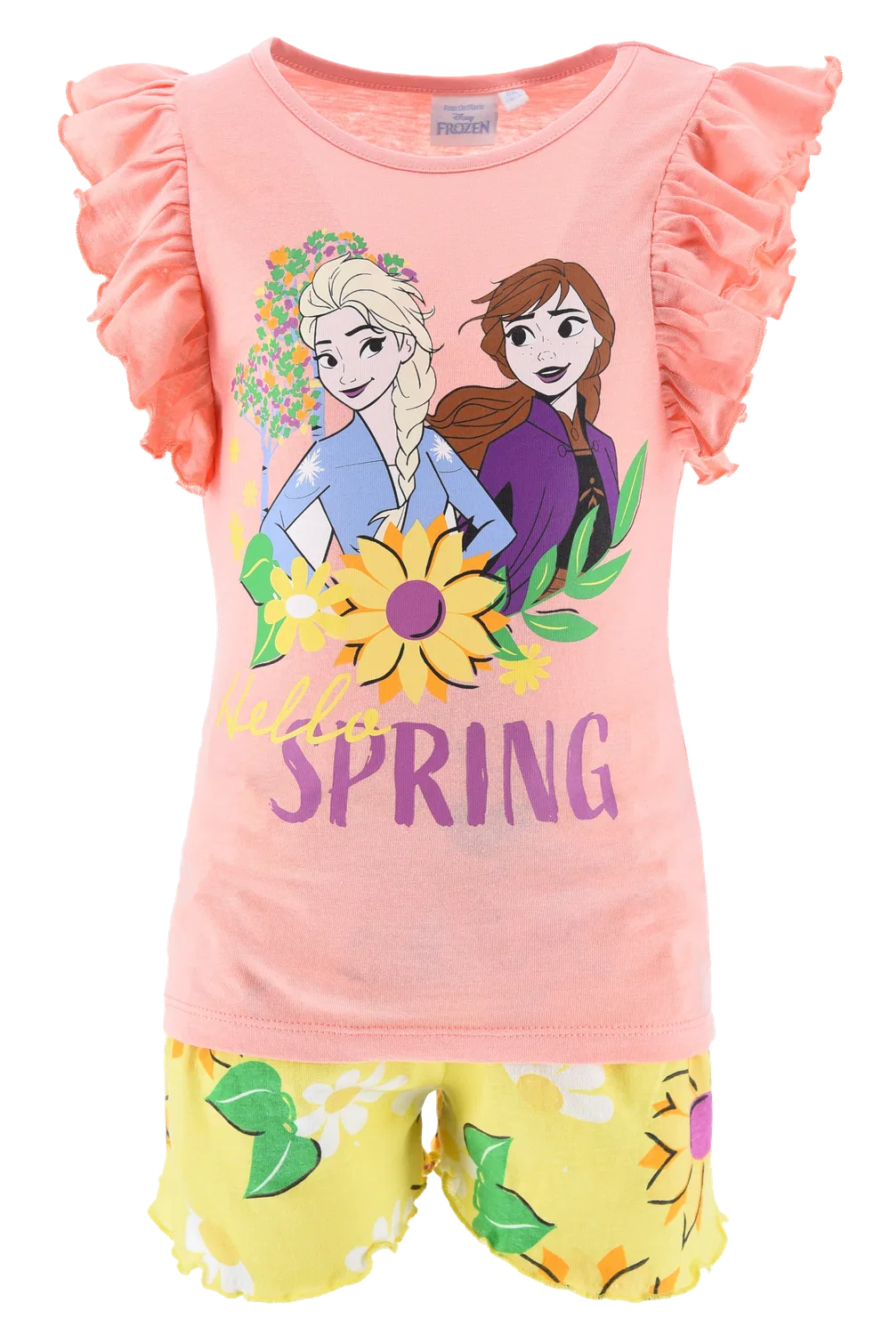 Детская пижама с коротким рукавом Frozen, цвет Coral