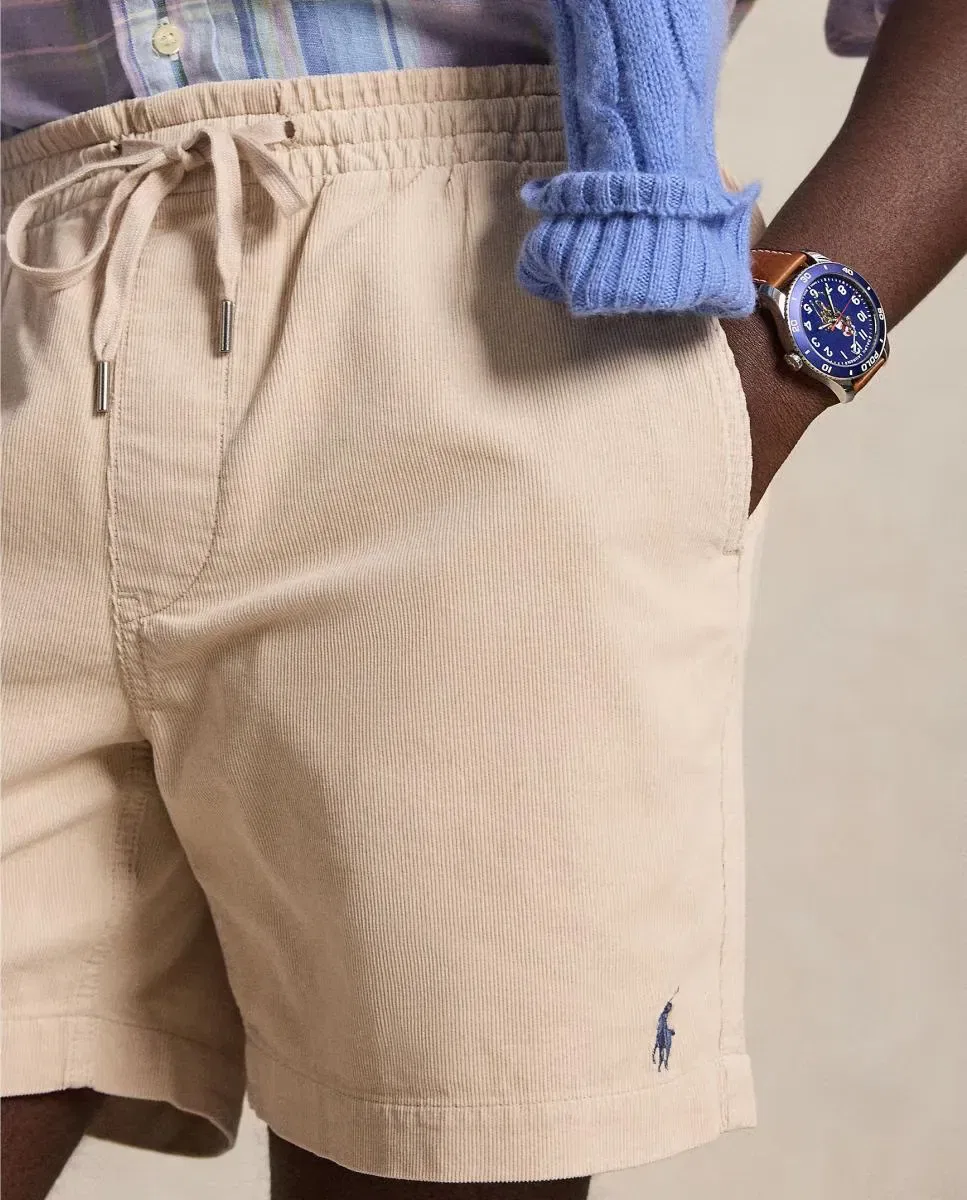Мужские шорты из вельвета Polo Ralph Lauren, Beige — фото 4