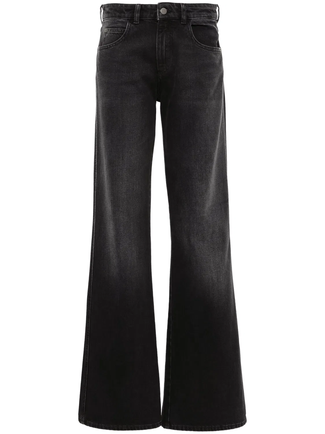 Джинсы-колокол Emporio Armani J9D, черный