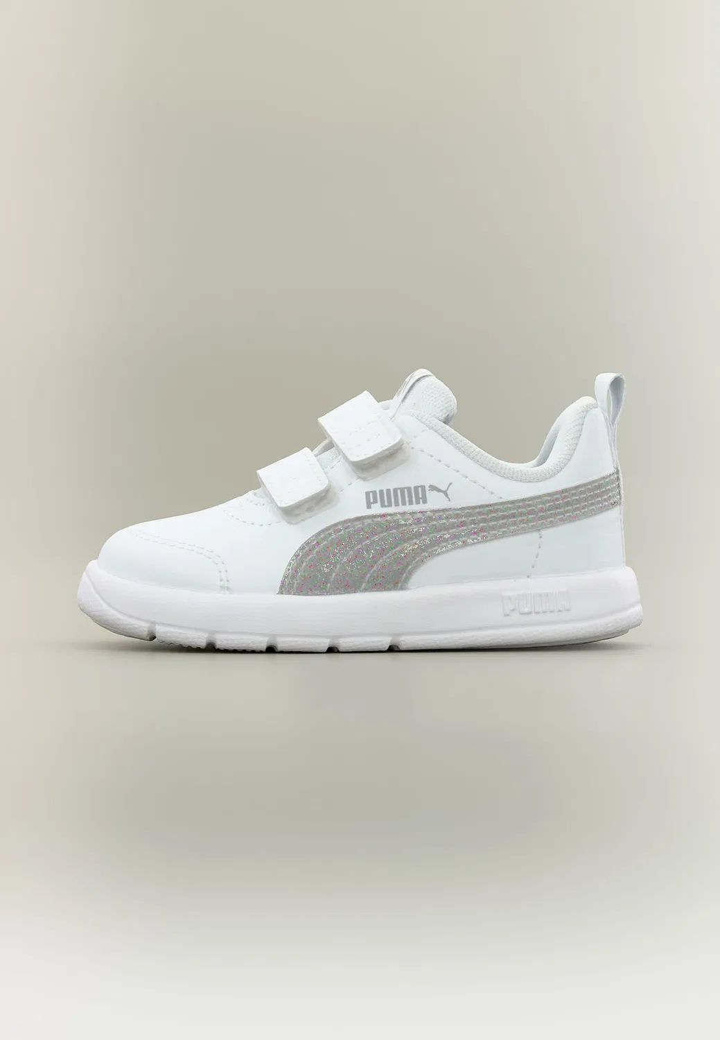 Courtflex унисекс - тренировочная обувь Puma, White/Silver-Coloured