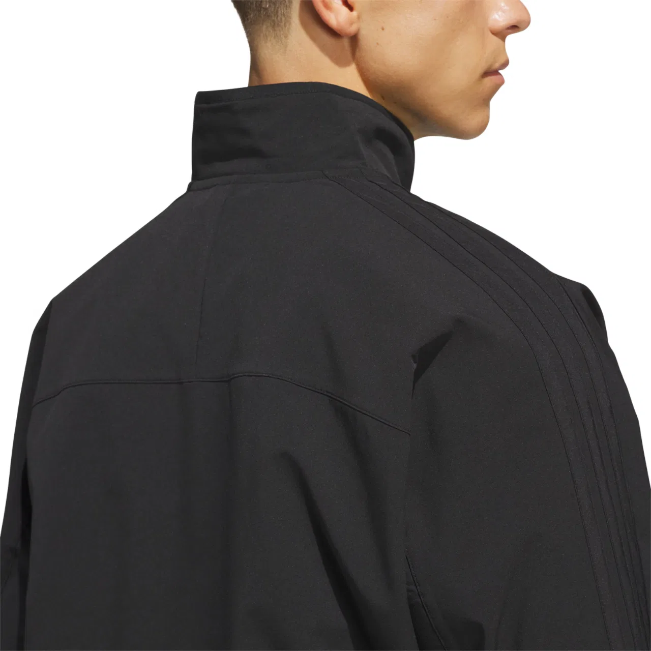 Мужская куртка свободного кроя Basketball Woven Track Jacket Adidas, черный — фото 4