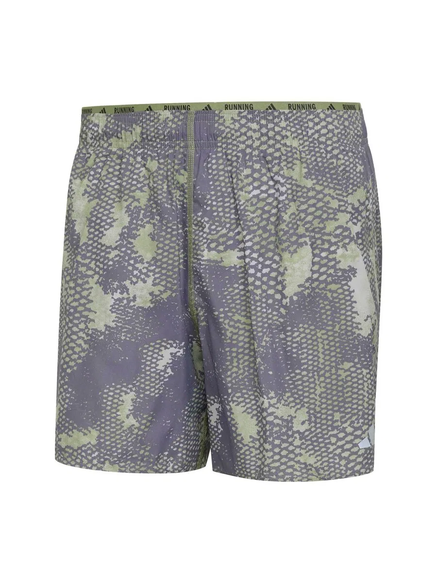 Спортивные шорты ADIDAS PERFORMANCE Regular Workout Pants 'Adi365 Animal Iconic' серого цвета