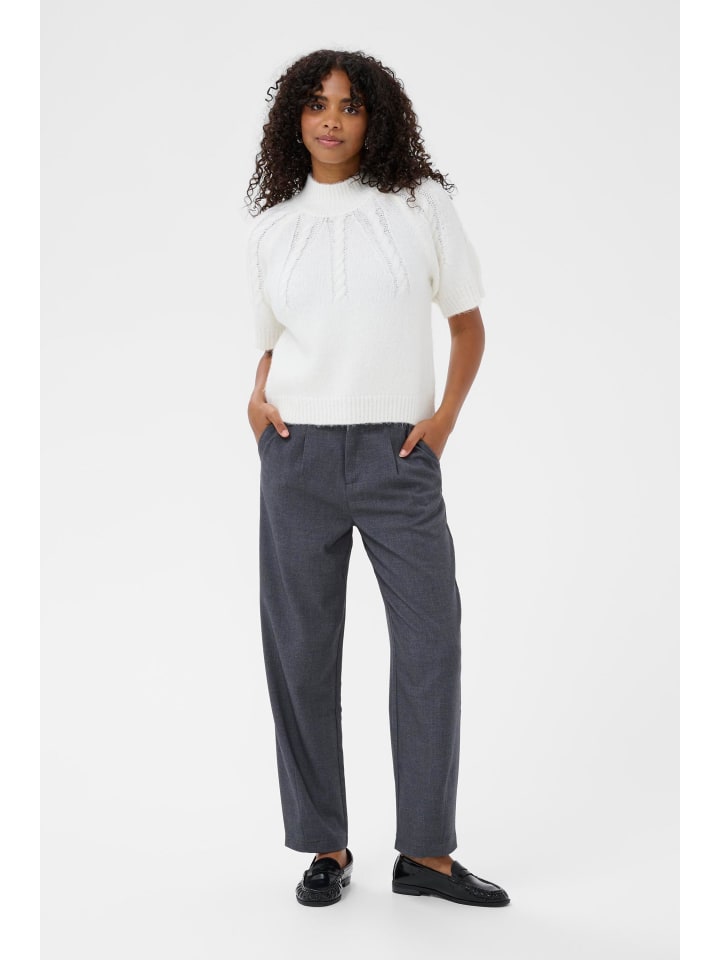 

Kaffe Вязаный свитер KAcuba стандартного кроя, цвет «Мел»