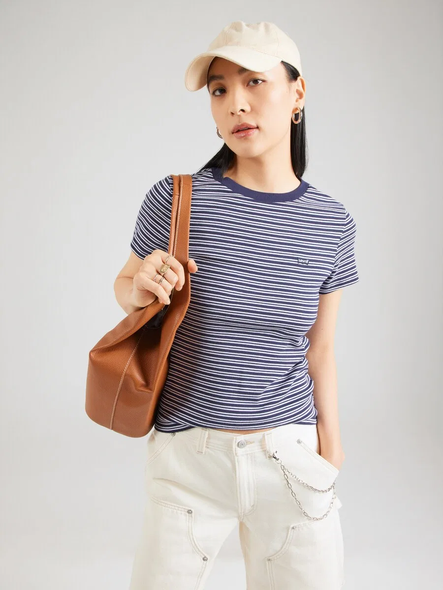 Футболка LEVI'S 'Essential' темно-синего цвета — фото 3