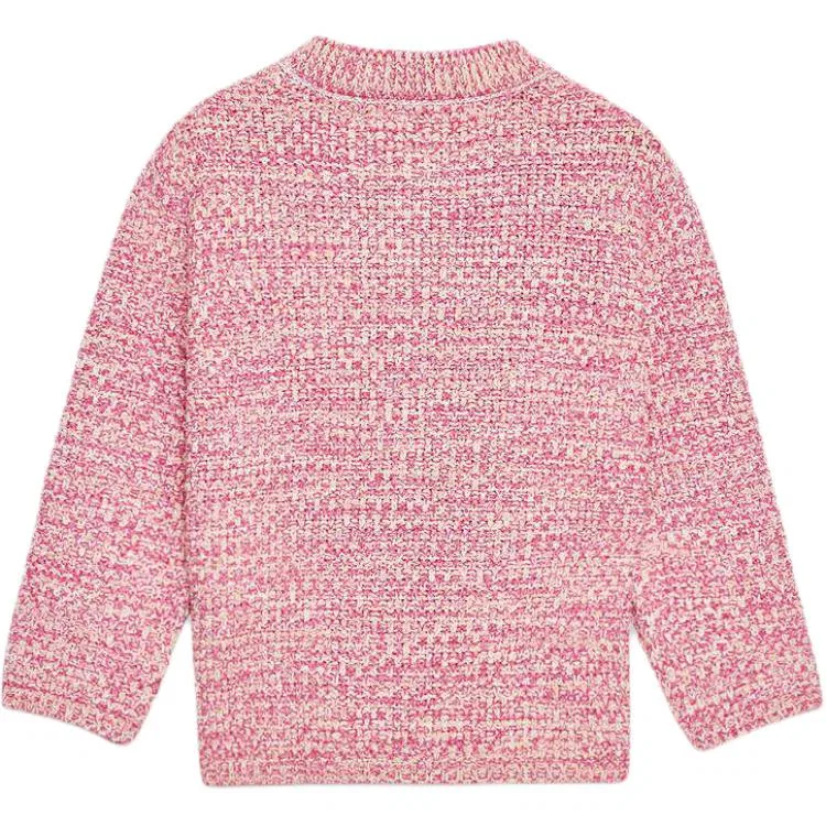 Женское вязаное изделие с отложным воротником Pink Lapel ZARA, Pink — фото 3