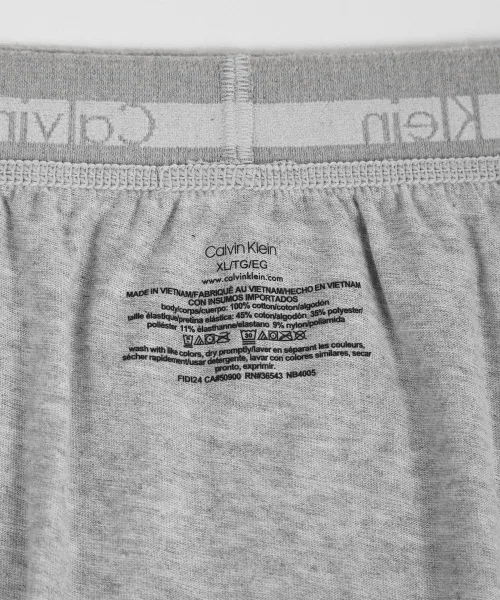 Мужские хлопковые трусы-боксеры Calvin Klein Cotton Classic Fit, Белый — фото 3