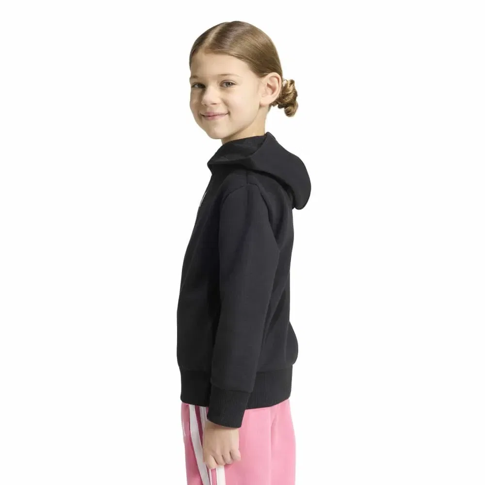 Худи флисовое Adidas Essentials Small Logo, черный — фото 2