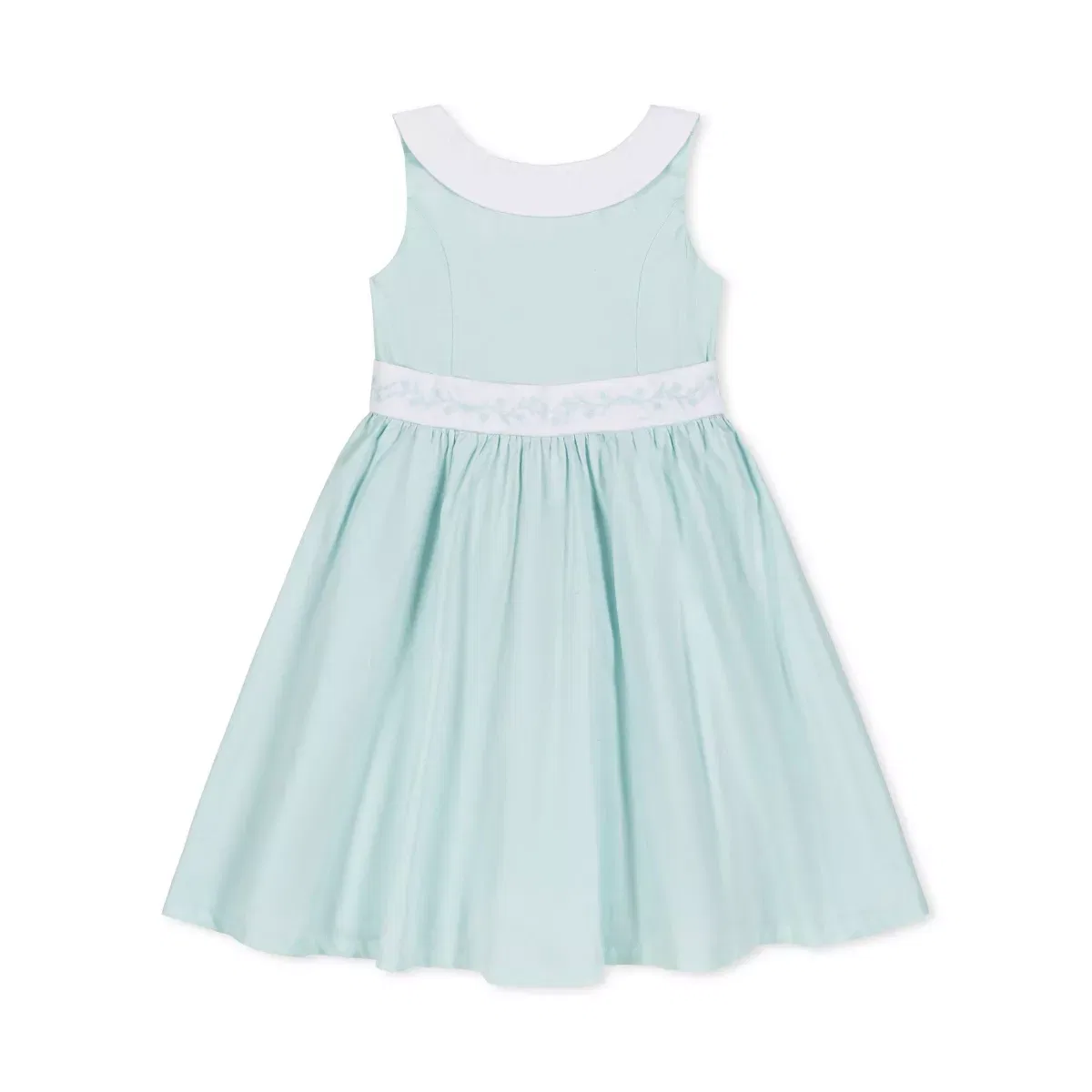 Детское платье для девочек с вышивкой Heirloom Hope & Henry, Pale Green