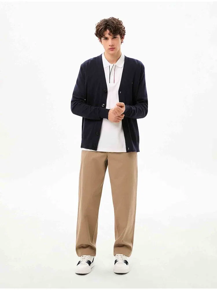 Кардиган из хлопка Essential TOMMY HILFIGER, Navy — фото 2