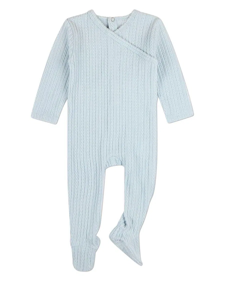 Детский боди-комбинезон с длинным рукавом MeMoi, Baby Blue