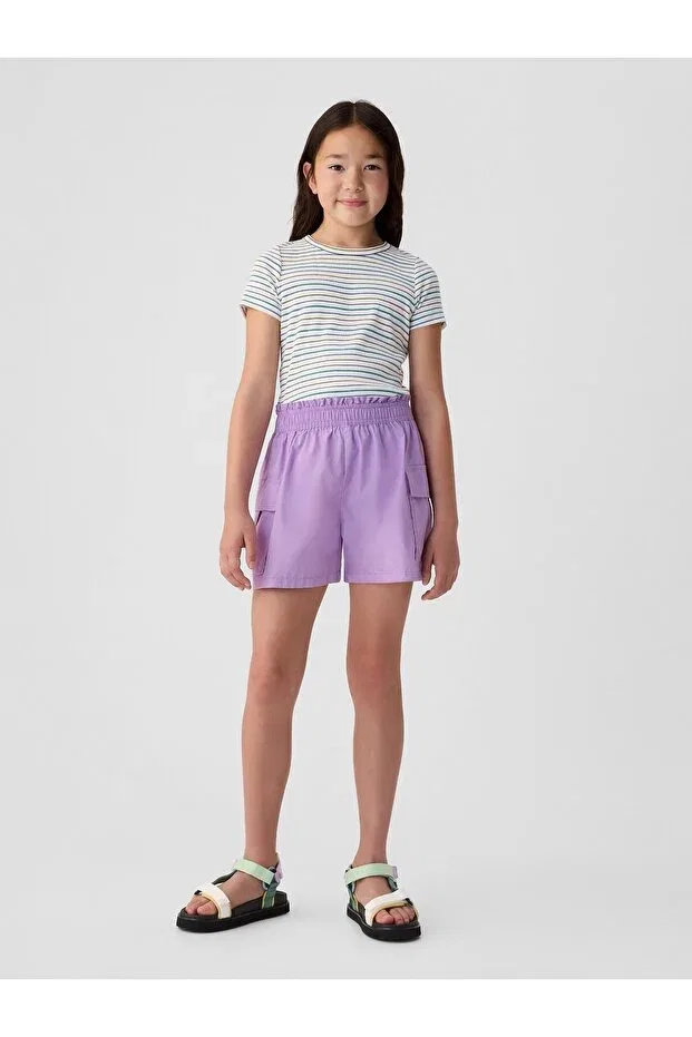 Детские шорты для девочек хлопковые Gap, Lila