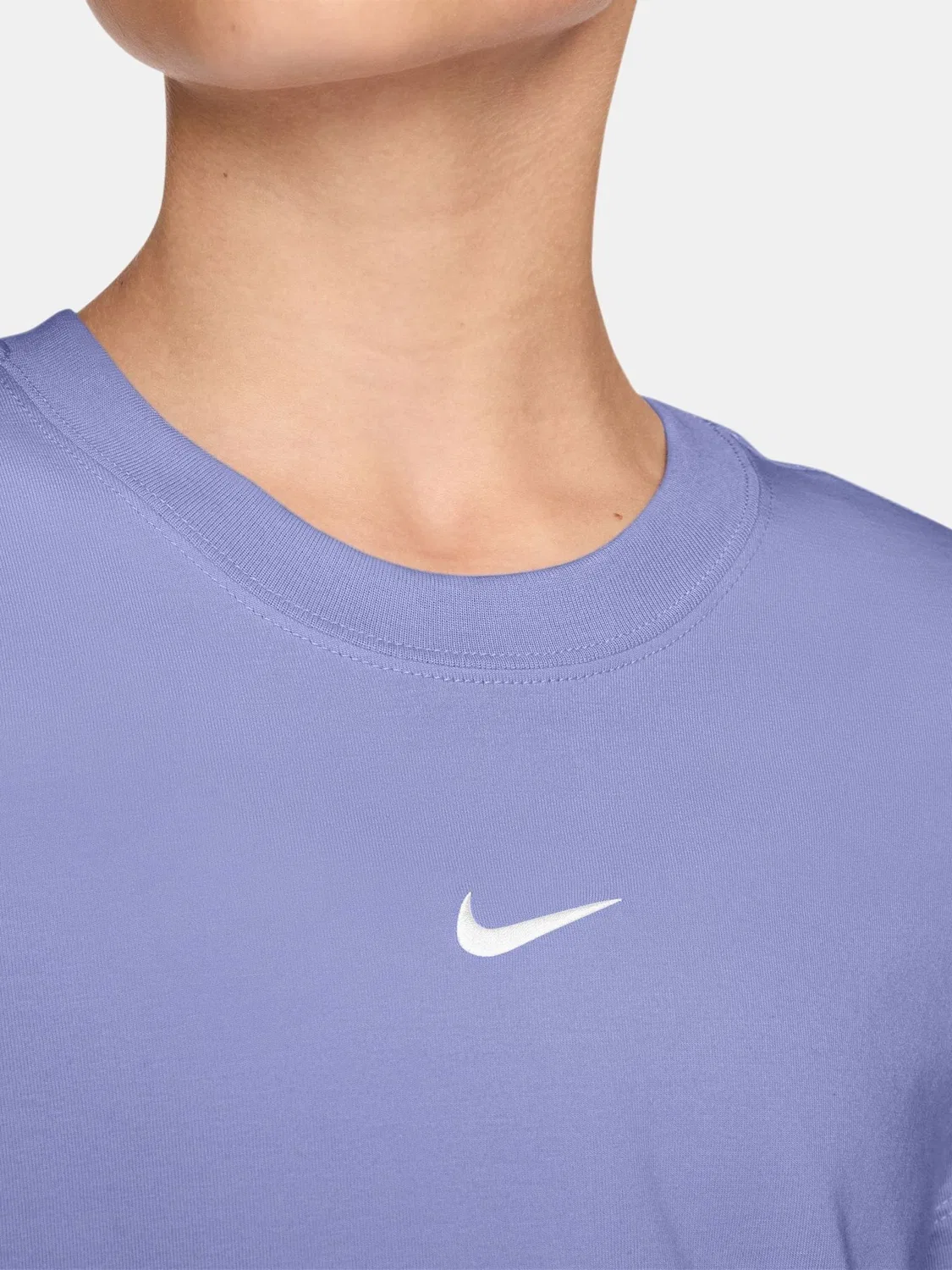 Футболка укороченная Nike Purple — фото 3