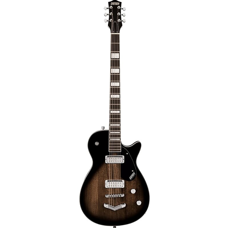 

Gretsch G5260 Electromatic Jet Baritone с V-Stoptail, грифом Laurel, электрогитарой Bristol Fog 2516002526