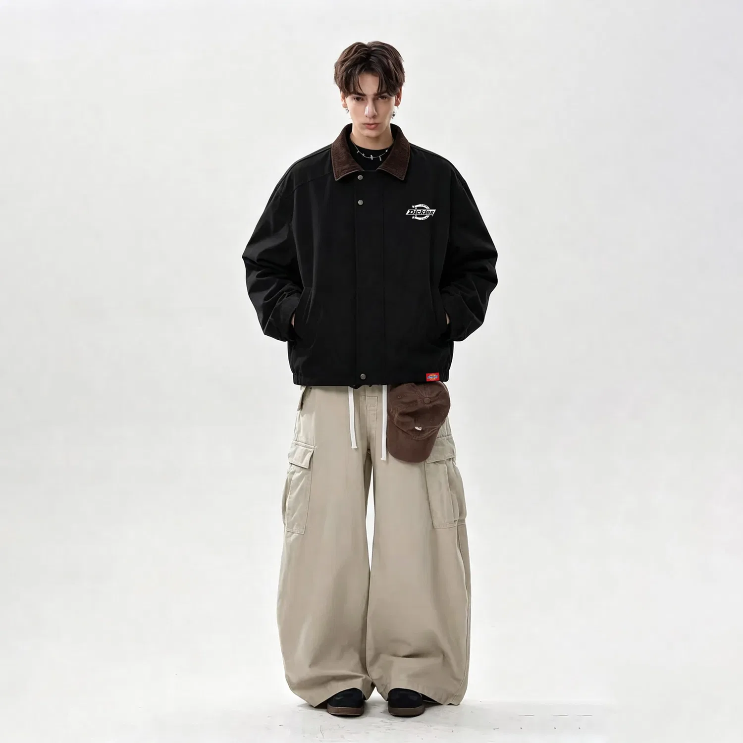 Детская куртка с лацканами Dickies, Black — фото 4