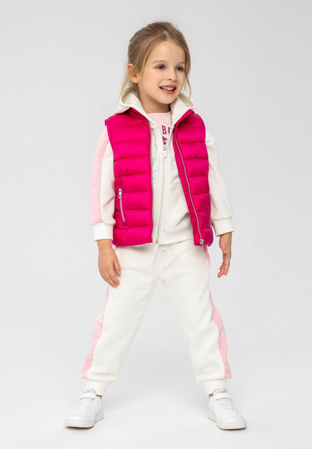 

Жилет PADDED PUFFER GILET MINOTI, розовый