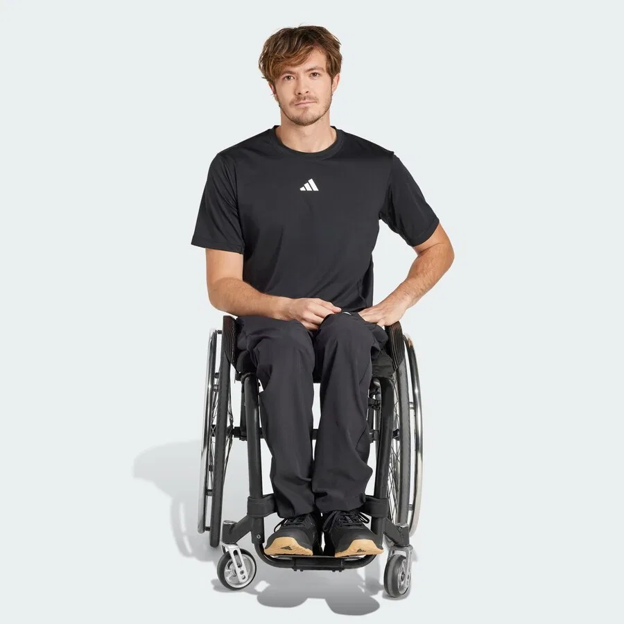 Спортивная футболка ADIDAS PERFORMANCE Performance Shirt 'Adapt Workout' черного цвета — фото 2