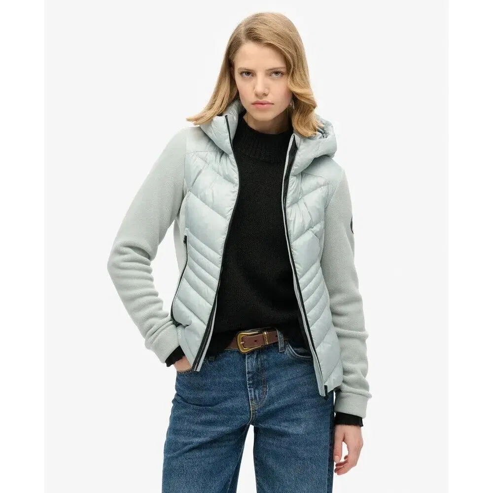 Женская гибридная куртка Superdry Storm, Grau — фото 2