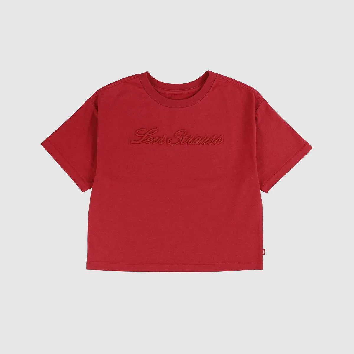 3D-футболка Meet and greet script, большие девочки 7-16 лет Levi's, Deep Claret - Red