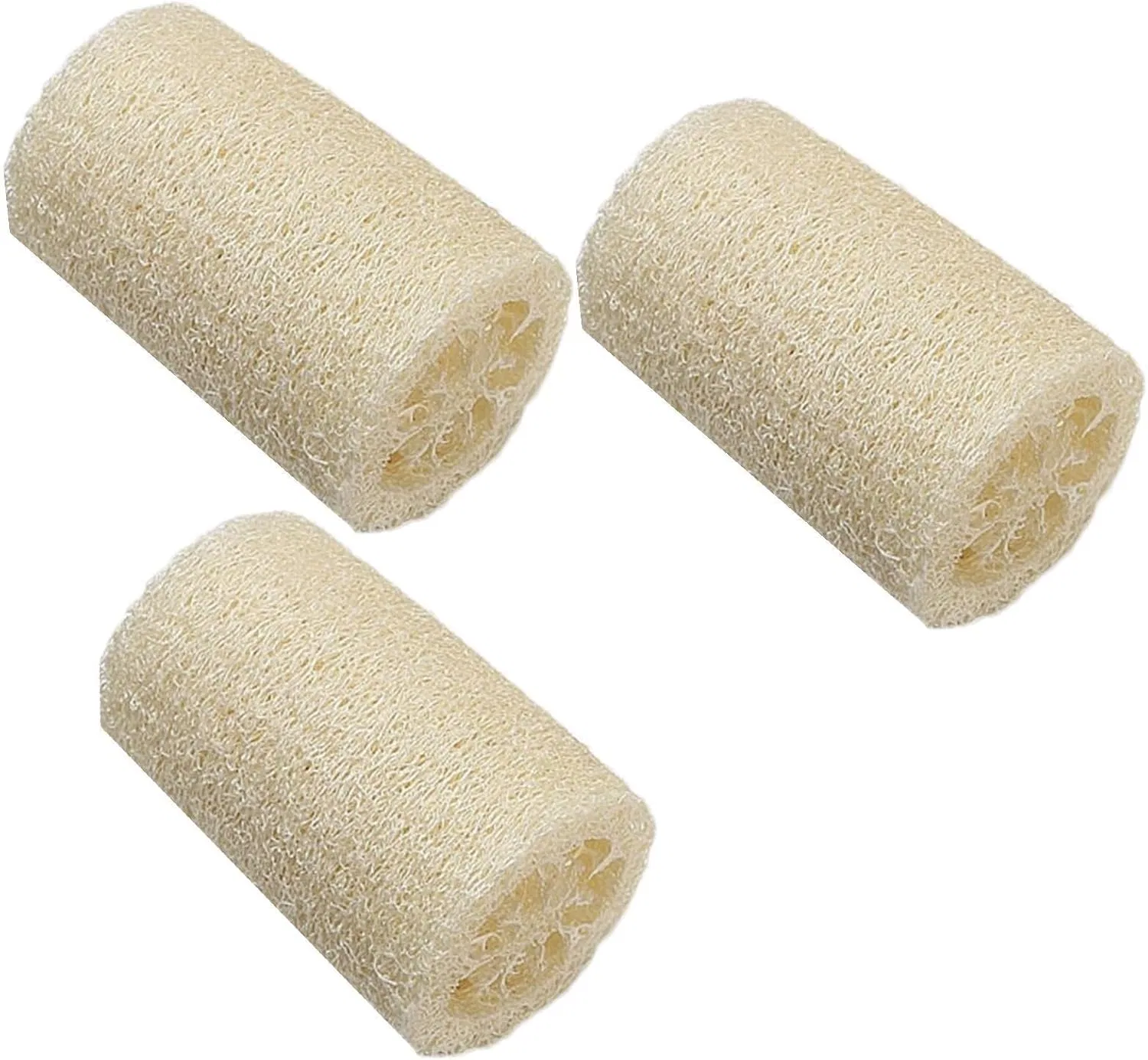 Люфа для тела, 3 шт, 4 дюйма Generic