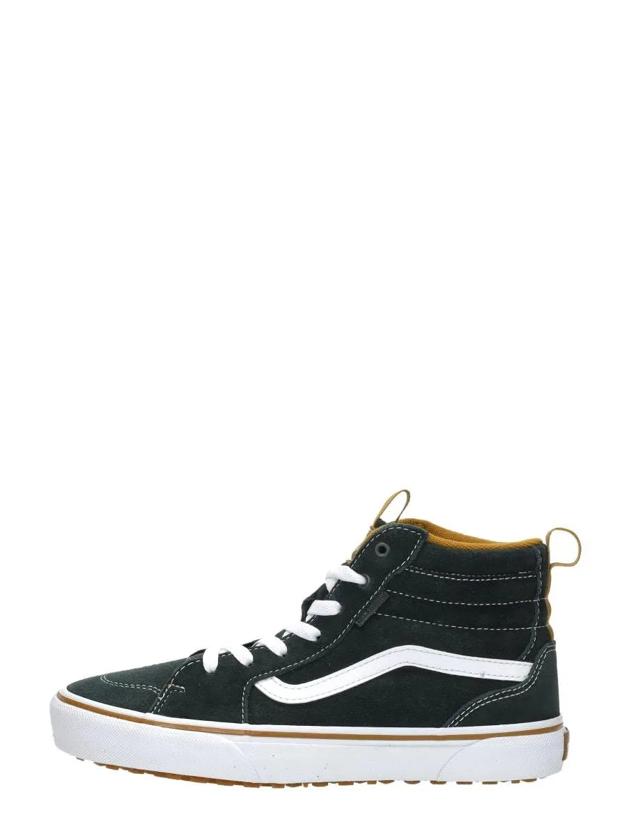 Детские кроссовки для мальчиков высокие Filmore Hi Vansguard Vans, Dark Forest Suede — фото 2