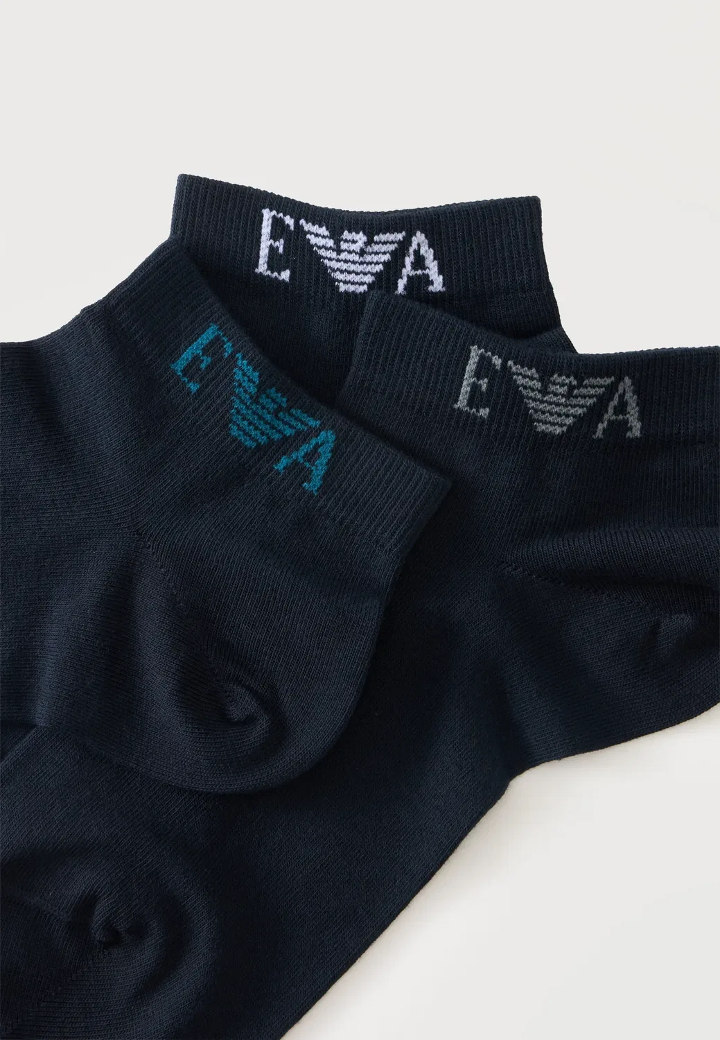 3 пары носков Emporio Armani, Blue — фото 2