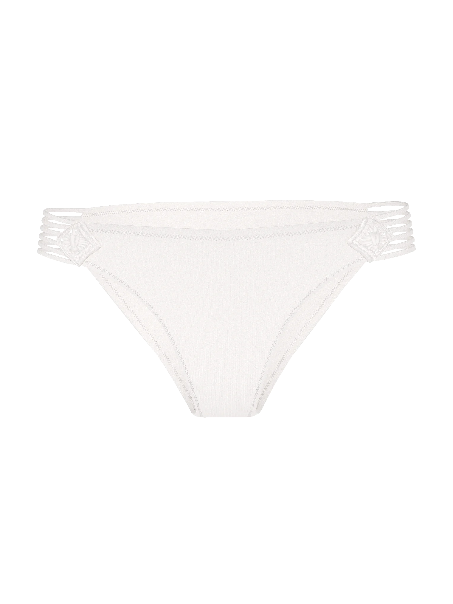 

Купальник Victoria's Secret Swim Archives Beach Macrame Cheeky Bikini, белый