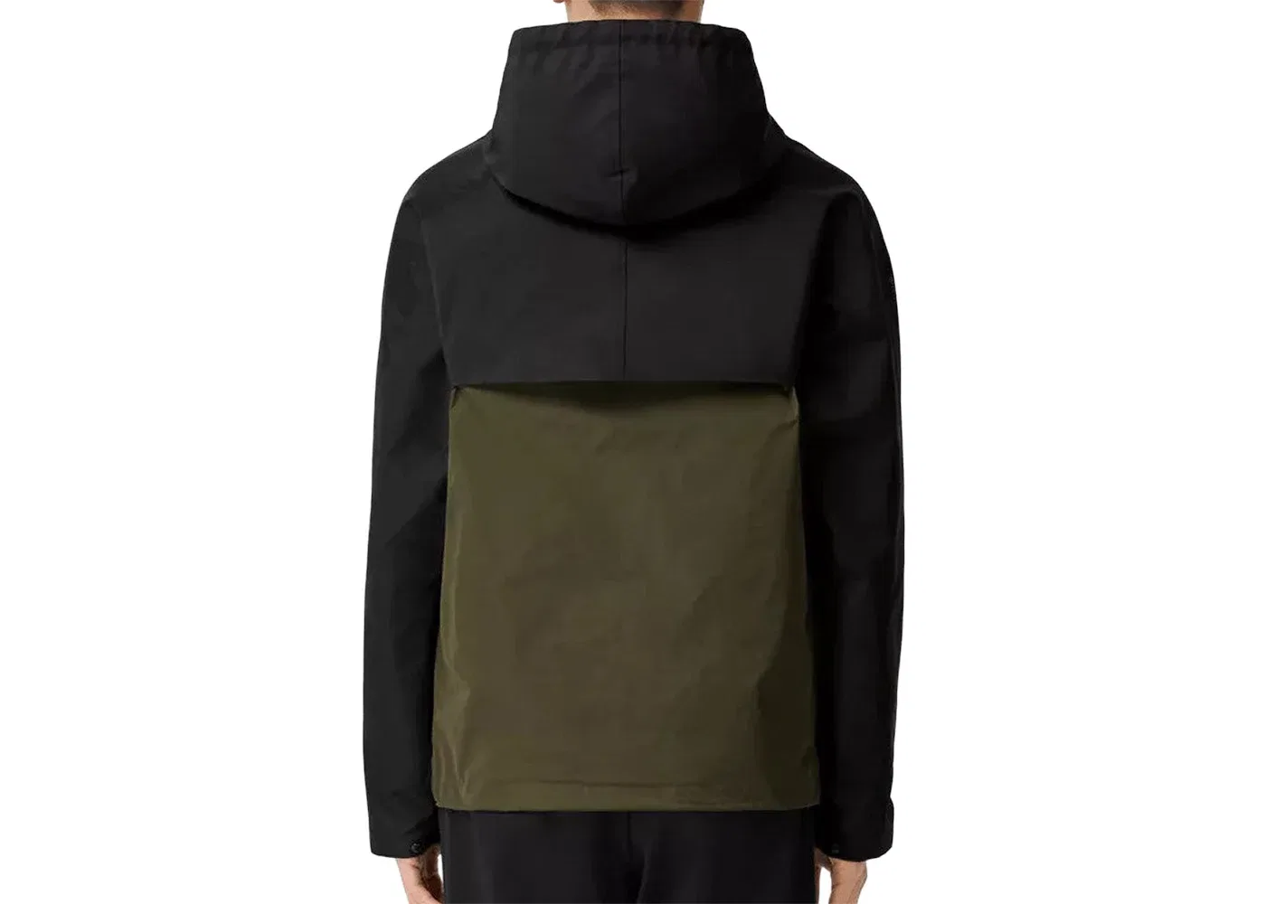 Мужская легкая куртка Burberry, Black/Green — фото 2