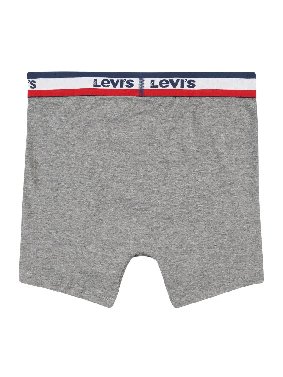 Детские трусы стандартного размера, синие, серые с пятнистым рисунком Levi'S Kids — фото 2