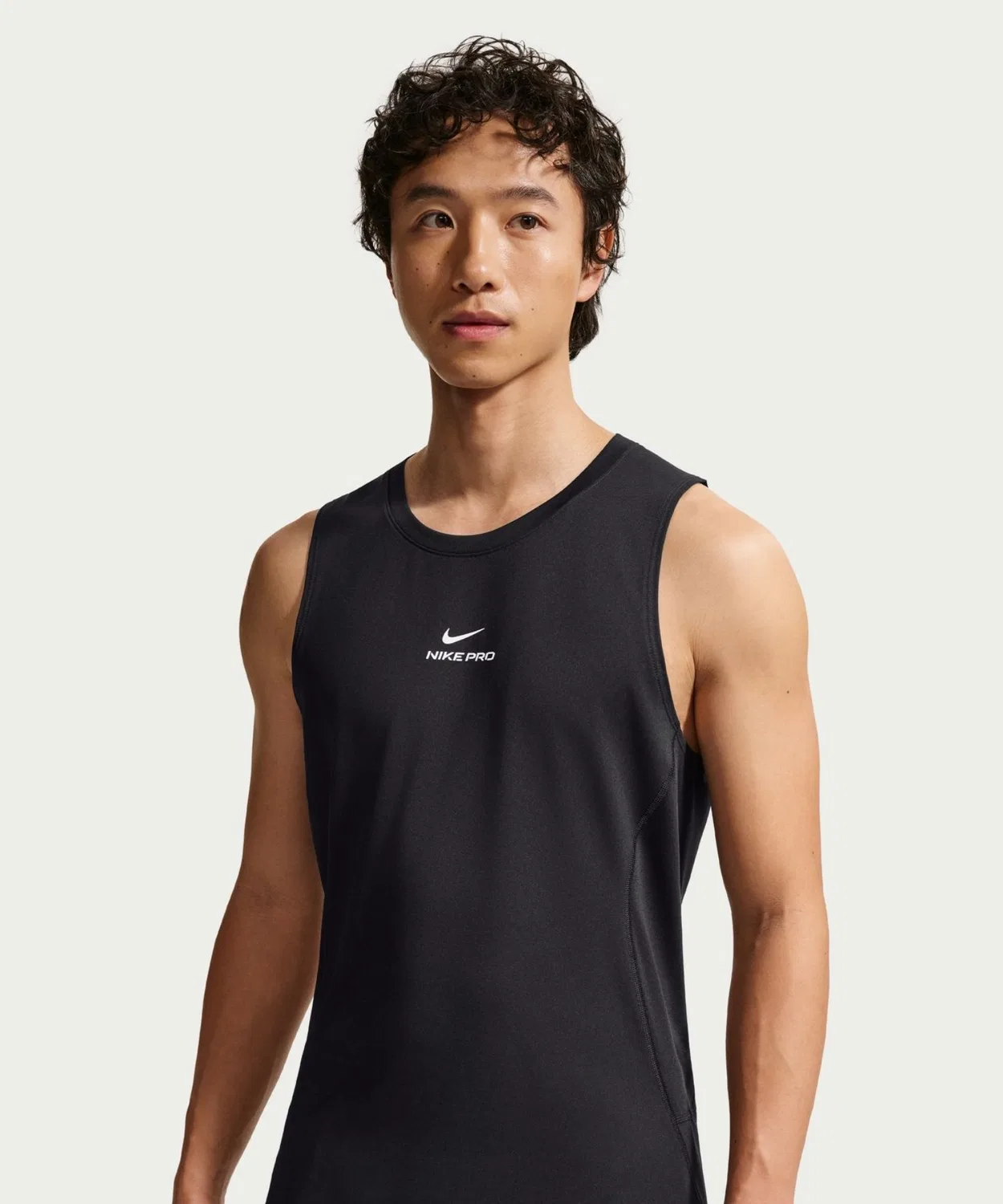 Мужской топ-безрукавка с принтом NIKE Black