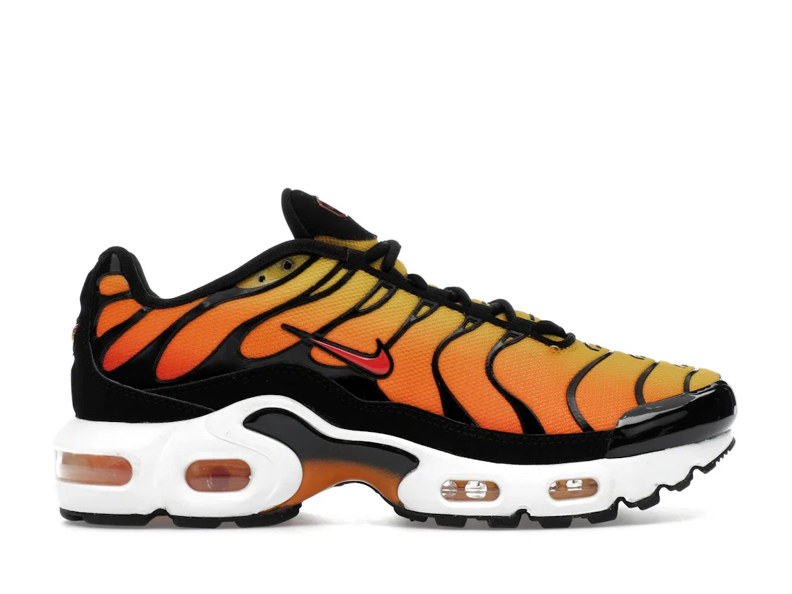 Детские кроссовки Lifestyle Nike Air Max Plus, Black/Bright Ceramic/Resin/Pimento