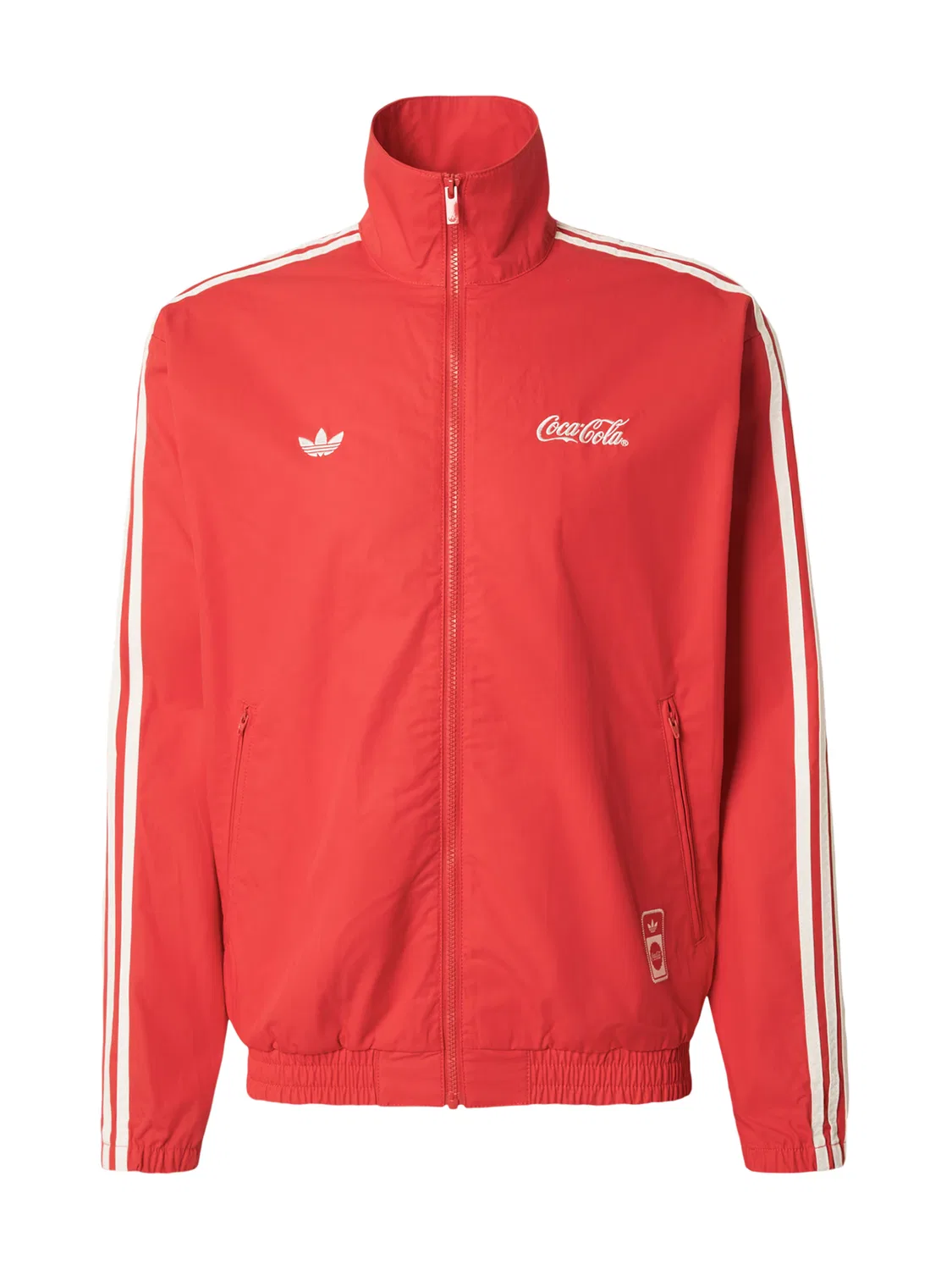Куртка Adidas Originals Between-Season Coca Cola Classic Firebird красного цвета